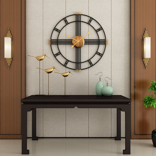80 Cm Wall Clock (4302)(SA2103-51)  Apricot   