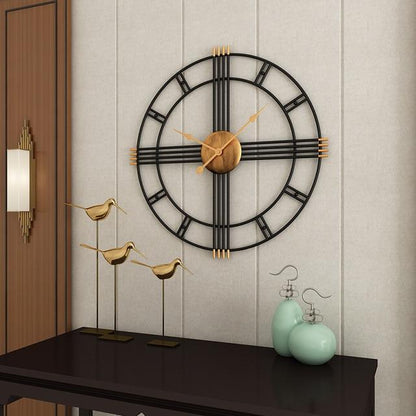 80 Cm Wall Clock (4302)(SA2103-51)  Apricot   