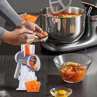 Vegetable Slicer with 3 Interchangeable Blades (SA2510-020)White Spice and sugar Jar Apricot