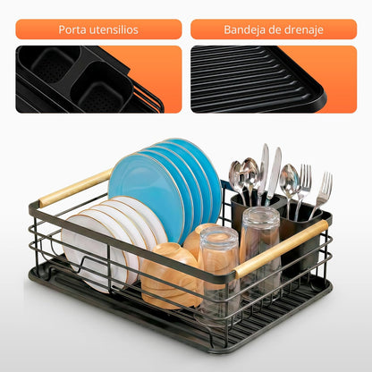 Stainless Steel Dish Drainer (SA2510-047) Dish Rack Apricot