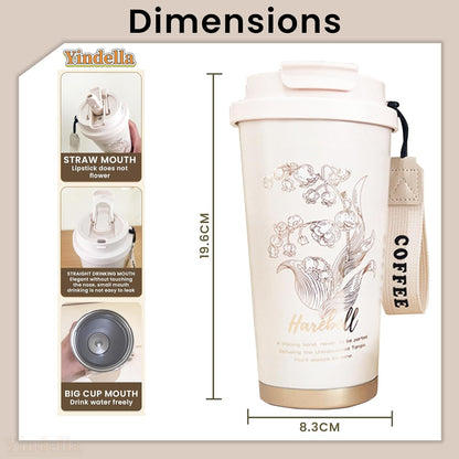 Stainless Steel Coffee Mug (SA2510-080) Tumbler Apricot