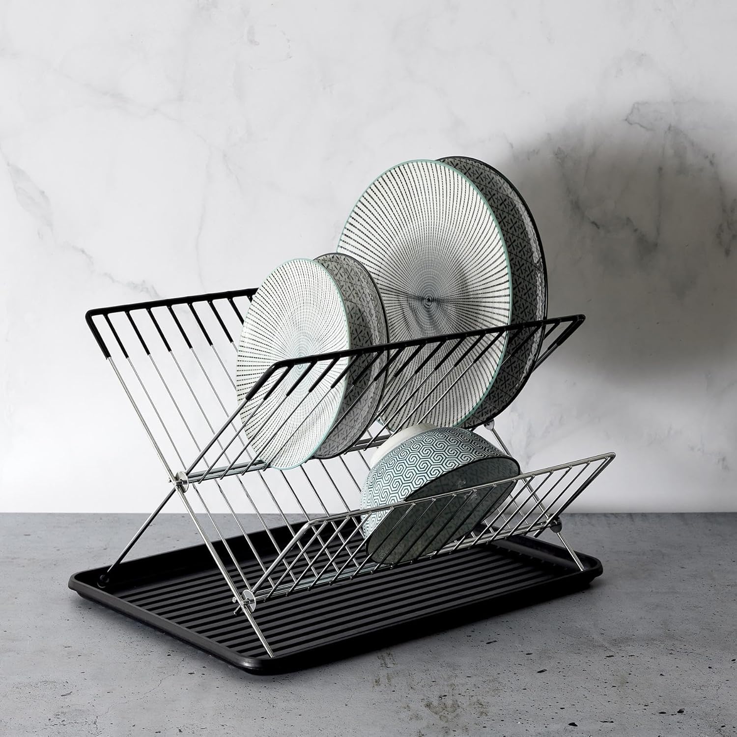 2 Tier Dish Drainers (SA2510-043) Dish Rack Apricot