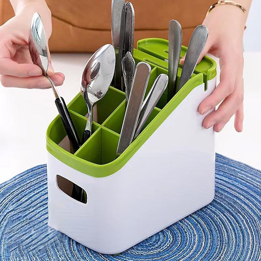 Multipurpose Kitchen Utensil Holder-SA2411-43 cutlery holder Apricot