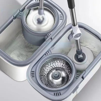 Automatic rotating mop With Bucket-SA2408-128 Bath Mats Apricot