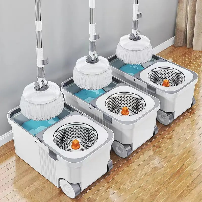 Automatic rotating mop With Bucket-SA2408-128 Bath Mats Apricot