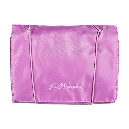 Adjustable Makeup Cosmetic Bag-5448-Purple Cosmetic Organizer Apricot