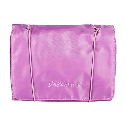 Adjustable Makeup Cosmetic Bag-5448-Purple Cosmetic Organizer Apricot