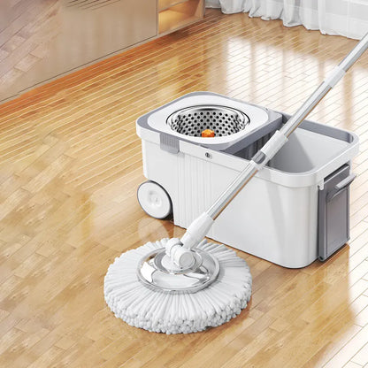 Automatic rotating mop With Bucket-SA2408-128 Bath Mats Apricot