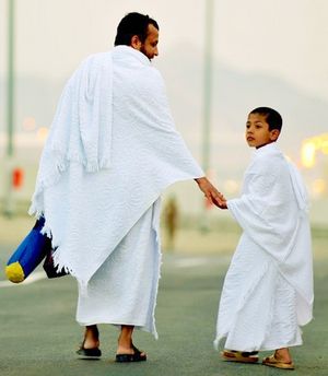 Anti Viral & Anti Allergic-(13357)Ihram Set Bath Towels & Washcloths Apricot