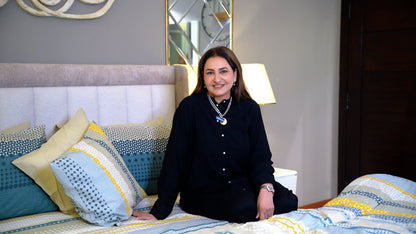 Duvet Cover-Bohemian Bed Sheets Apricot