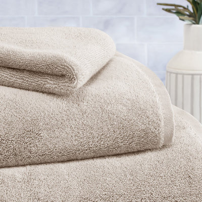 Bath Sheet 80*180 cm- Beige(1594) Bath Towels & Washcloths Apricot   