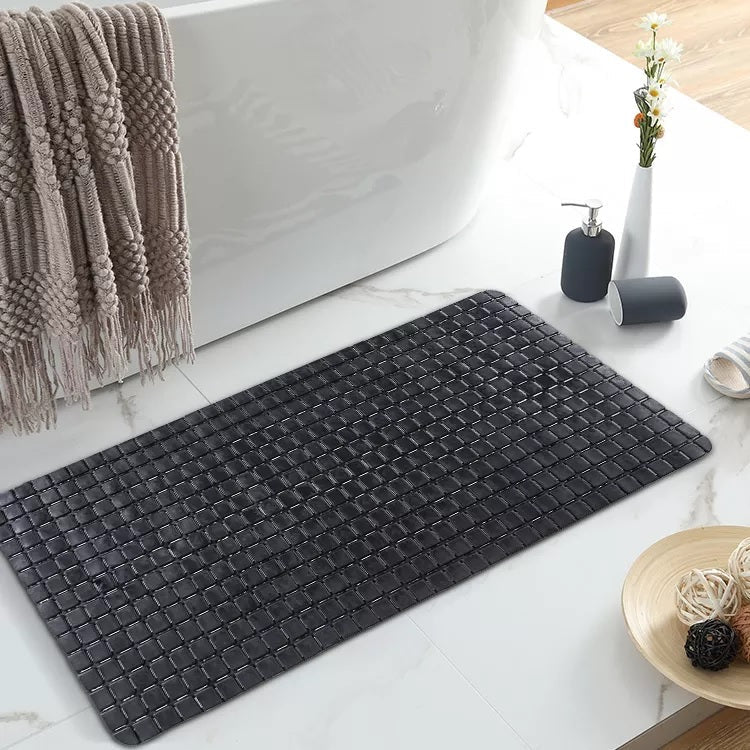 Anti Slip PVC Bathroom Mat-Black Bath Mats Apricot