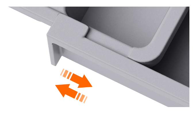 8 Compartments Extended Cutlery Utensil Adjustable Tray (SA2510-071) Apricot