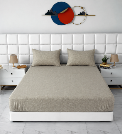 Fitted Bed Sheet- PFT0285