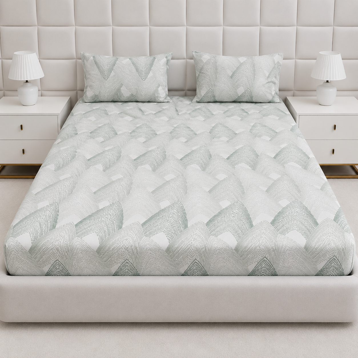 Fitted Bed Sheet- PFT0263