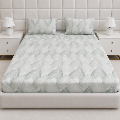 Fitted Bed Sheet- PFT0263