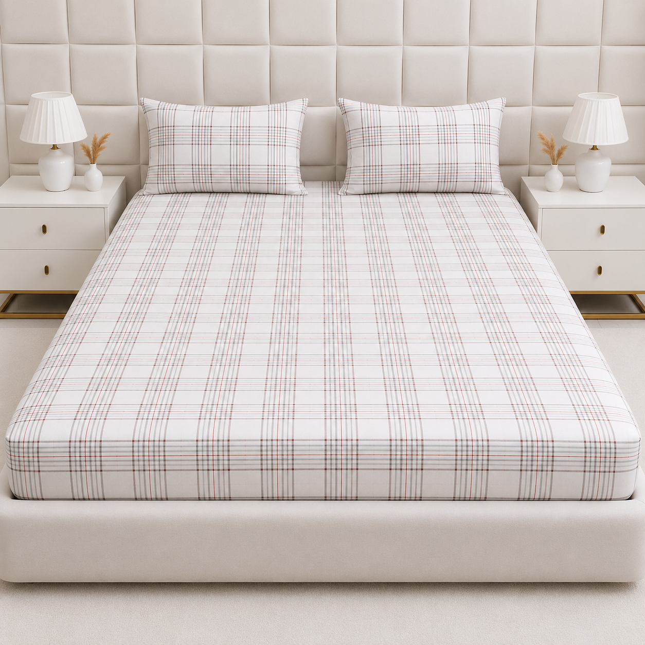 Fitted Bed Sheet- PFT0264