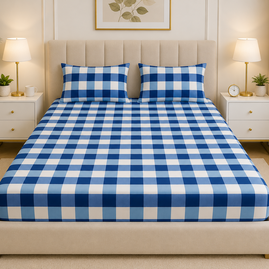 Fitted Bed Sheet- FT0061