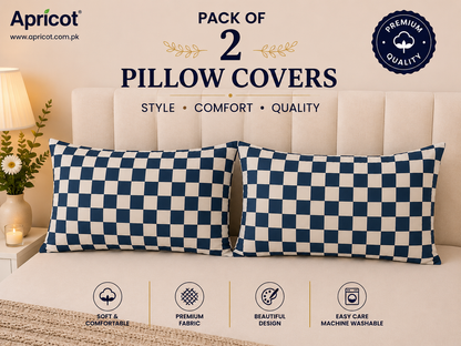 Printed Pillow Covers Pack of 2- PC00100