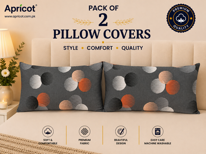 Printed Pillow Covers Pack of 2- PC00114