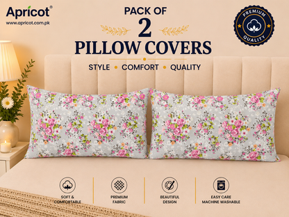 Printed Pillow Covers Pack of 2- PC00116