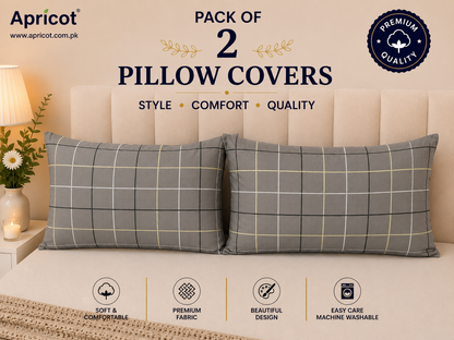 Printed Pillow Covers Pack of 2- PC00105