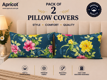 Printed Pillow Covers Pack of 2- PC00106