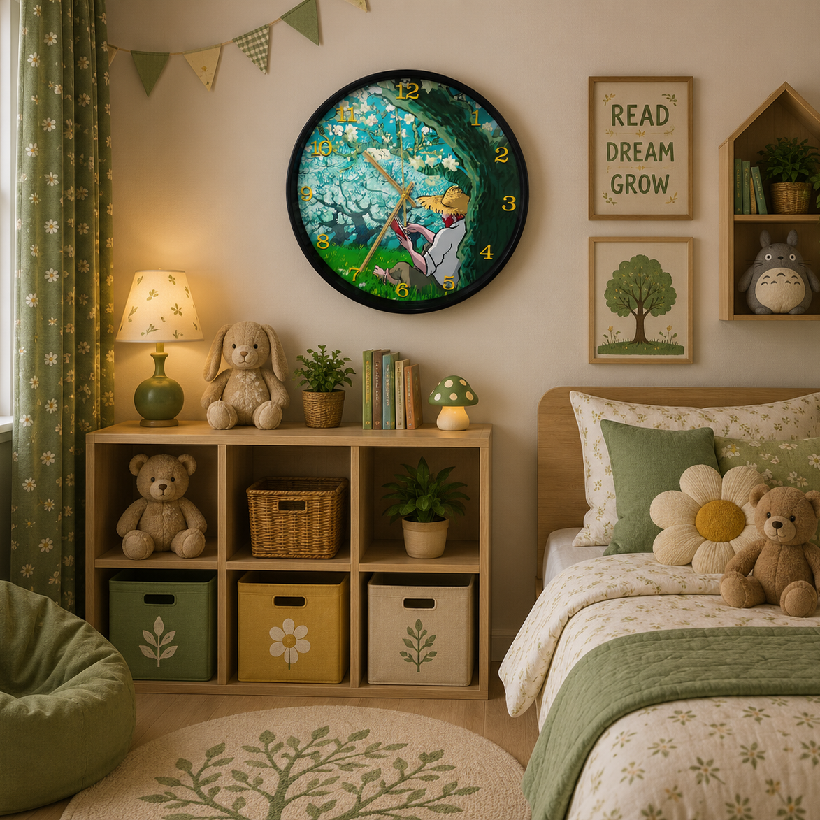 30CM Wall Clock- (SA2311-10) C Clock Apricot