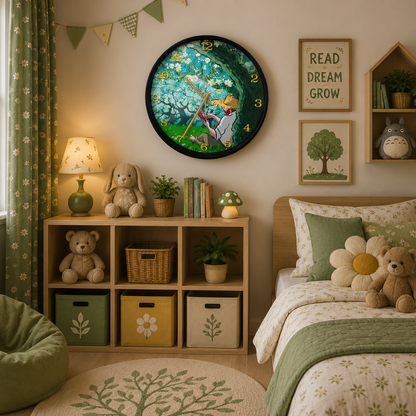 30CM Wall Clock- (SA2311-10) C Clock Apricot