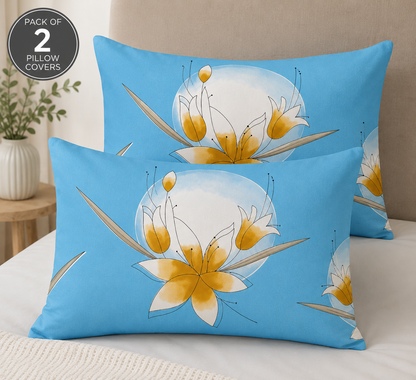 Printed Pillow Covers Pack of 2- PC0015
