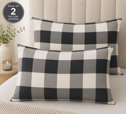 Printed Pillow Covers Pack of 2- PC0019