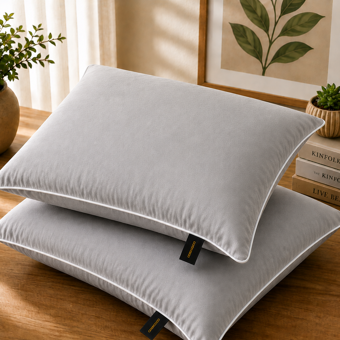 Printed Pillow Covers Pack of 2- PC0040 cushions Apricot