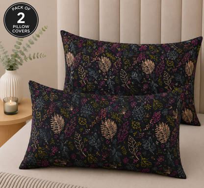 Printed Pillow Covers Pack of 2- PC0051