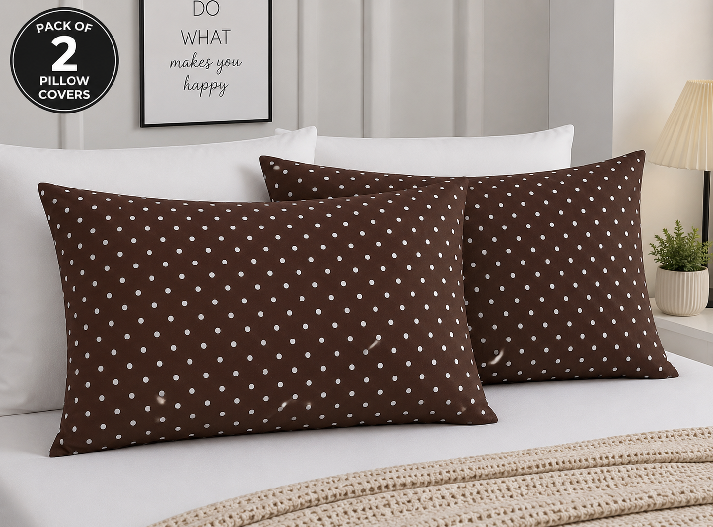Printed Pillow Covers Pack of 2- PC0054