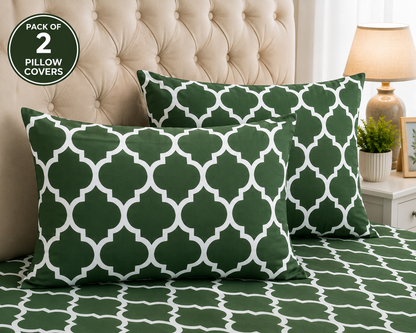 Printed Pillow Covers Pack of 2- PC0057