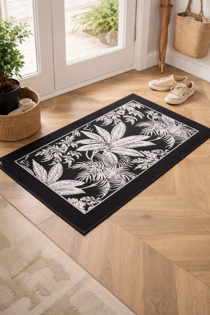 Anti-Slip Door Mat (SA2510-116)Black Door Mats Apricot
