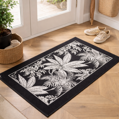Anti-Slip Door Mat (SA2510-116)Black Door Mats Apricot