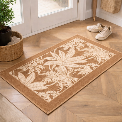 Anti-Slip Door Mat (SA2510-116)Brown Door Mats Apricot