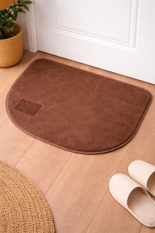 Anti-Slip Door Mat (SA2510-073)Brown Door Mats Apricot