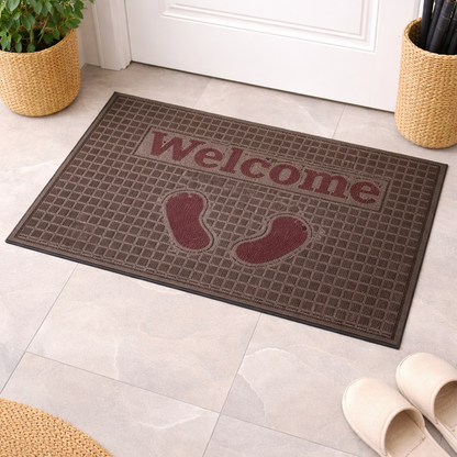 Outdoor Indoor Antislip Door Mat (SA2510-128) Door Mats Apricot