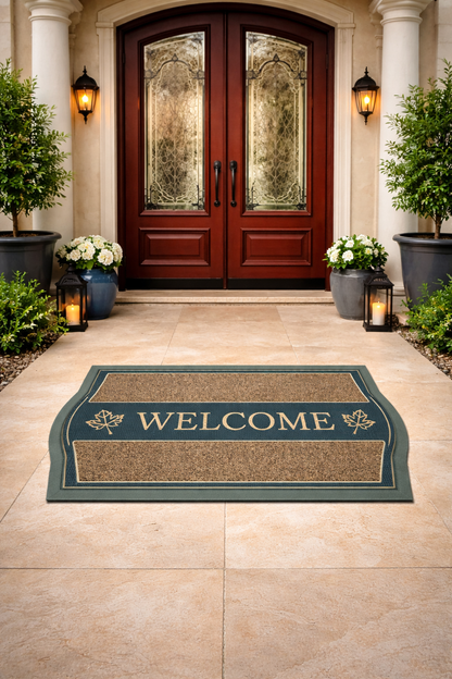 Outdoor Indoor Antislip Door Mat (SA2510-122) Door Mats Apricot