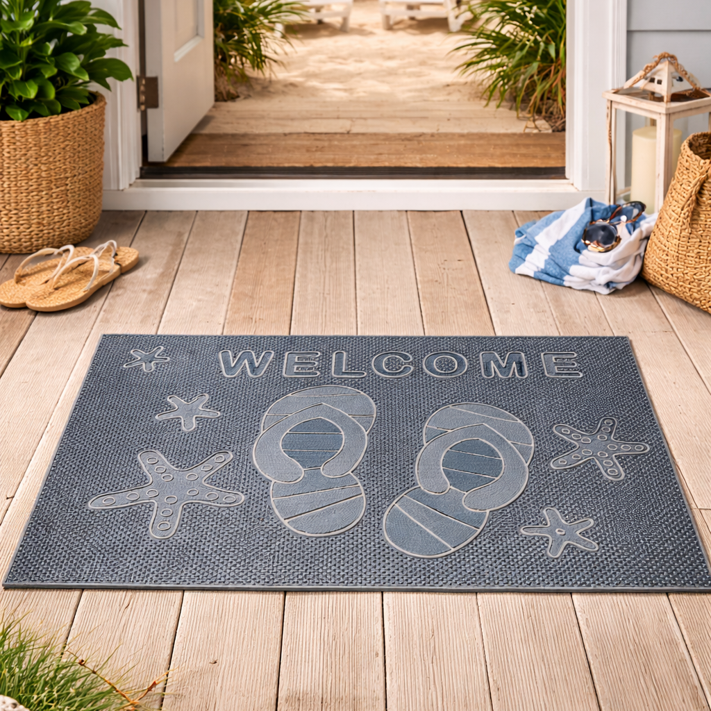 Outdoor Indoor Antislip Door Mat (SA2510-126) Door Mats Apricot
