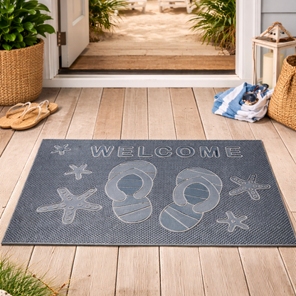 Outdoor Indoor Antislip Door Mat (SA2510-126) Door Mats Apricot