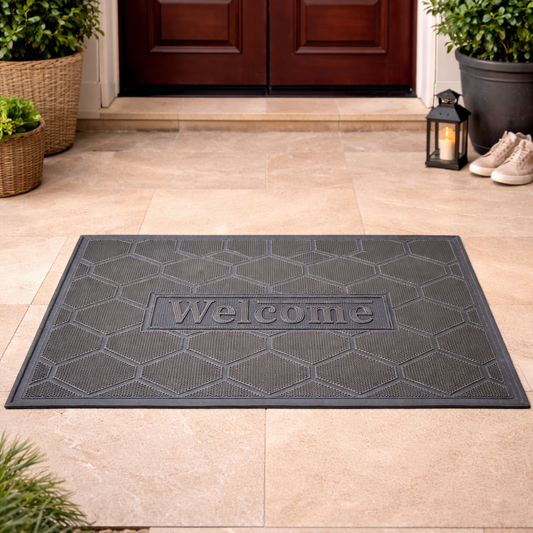 Outdoor Indoor Antislip Door Mat (SA2510-129) Door Mats Apricot