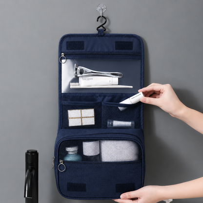 Large capacity travel bag-SA2408-296(Blue) Cosmetic Pouches Apricot