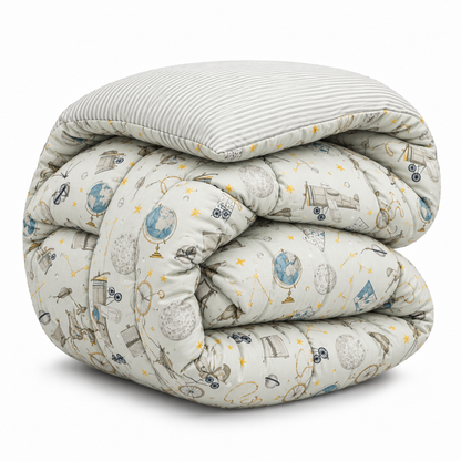 1 PC Single Razai- SWC003 Comforters Apricot