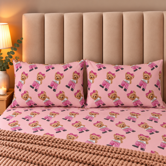 Printed Pillow Covers Pack of 2- PC00120 cushions Apricot