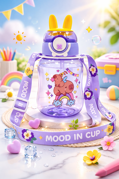 Being Together Water Bottle (SA2510-145) Apricot Purple
