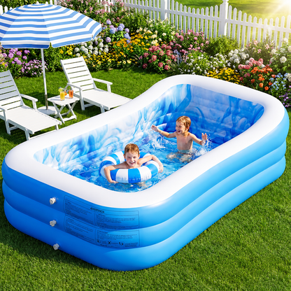 Inflatable Swimming Pool SA2510-037 Apricot