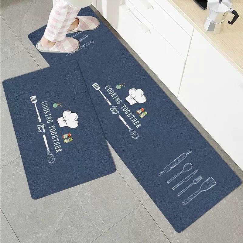 Anti slip Kitchen Floor Mat Set- KM001